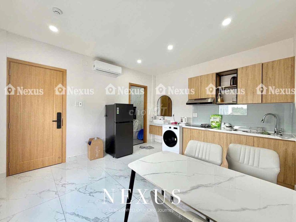 service apartment - full interior - 1 bedroom - balcony clear Phùng Văn Cung pxl