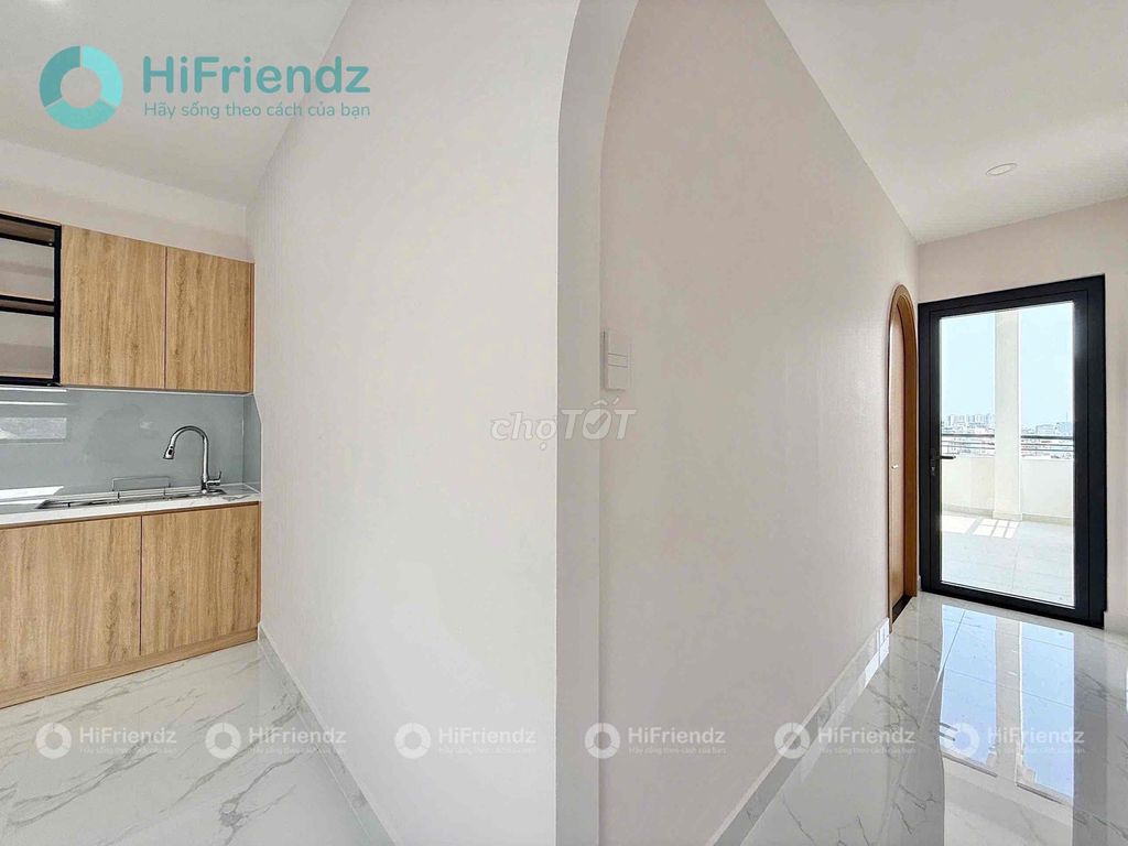 service apartment - full interior - 1 bedroom - balcony clear Phùng Văn Cung pxl