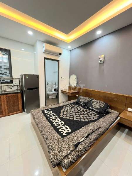 The motor service apartment, Nơ Trang Long Private Washer near Mrs. Café.