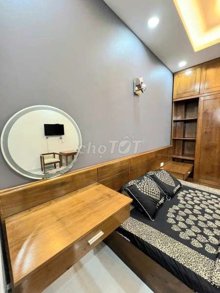 The motor service apartment, Nơ Trang Long Private Washer near Mrs. Café.