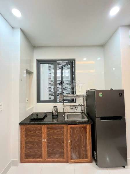 The motor service apartment, Nơ Trang Long Private Washer near Mrs. Café.