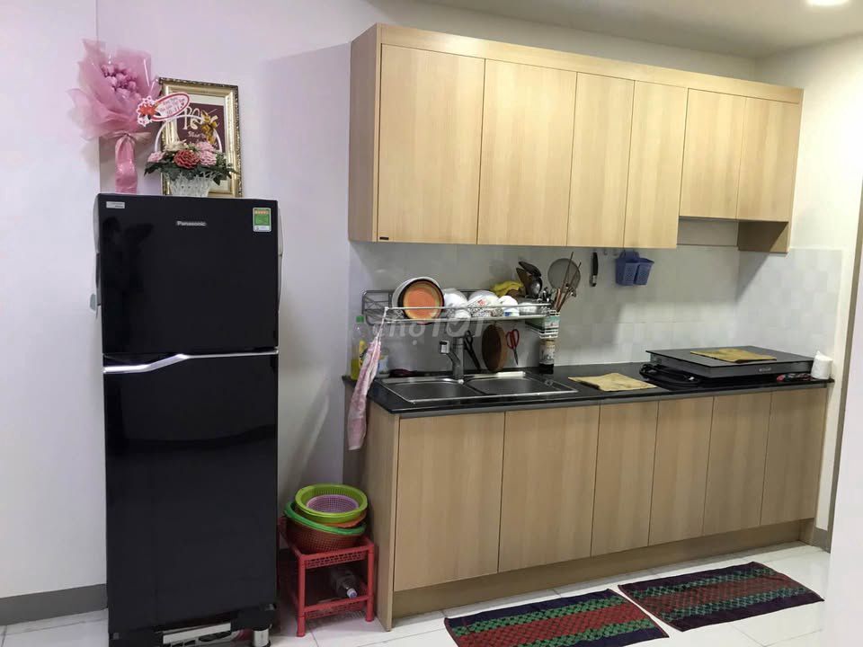 Hope Garden, Phan Huy Ích rents two bedrooms, brand new furniture for nine million a month.
