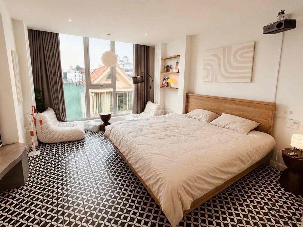 Renting mini apartments near Lotte District 7, on the Channel Bridge, tdt University,