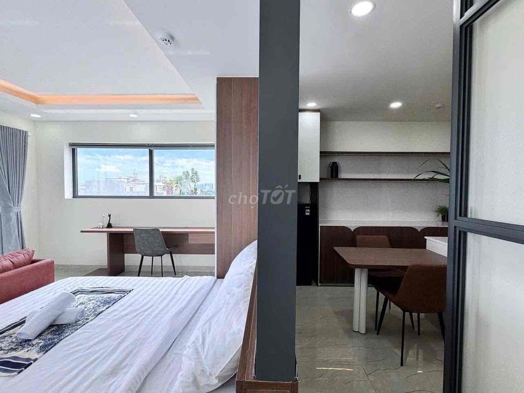apartment 1 balcony bedroom - full interior - near kc island