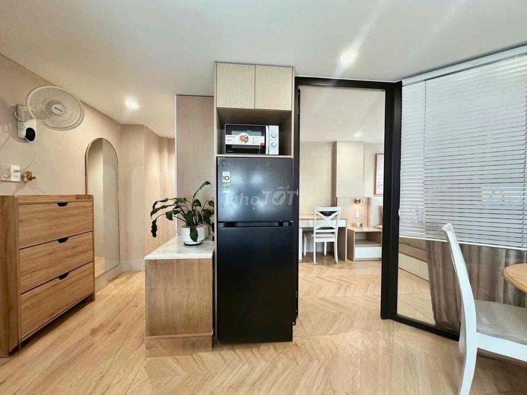 A private kitchen - full interior - open window