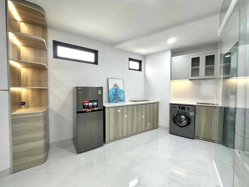 Room service 1 bedroom full interior at Nguyễn Kiệm in Phú Nhuận