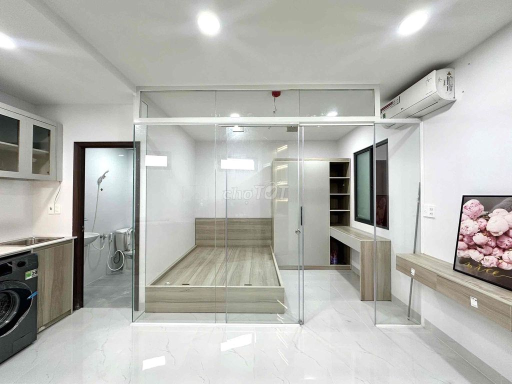 Room service 1 bedroom full interior at Nguyễn Kiệm in Phú Nhuận