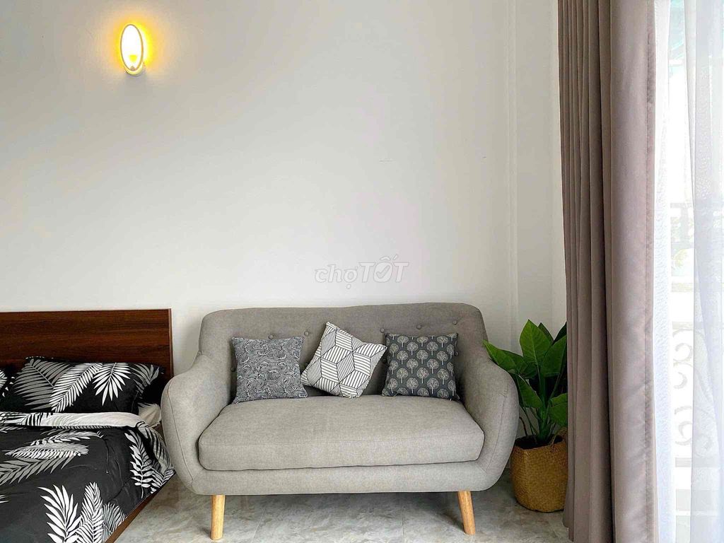 Rent apartment 40 meters Hoàng Hoa Thám Bình Thạnh near the County Bridge.
