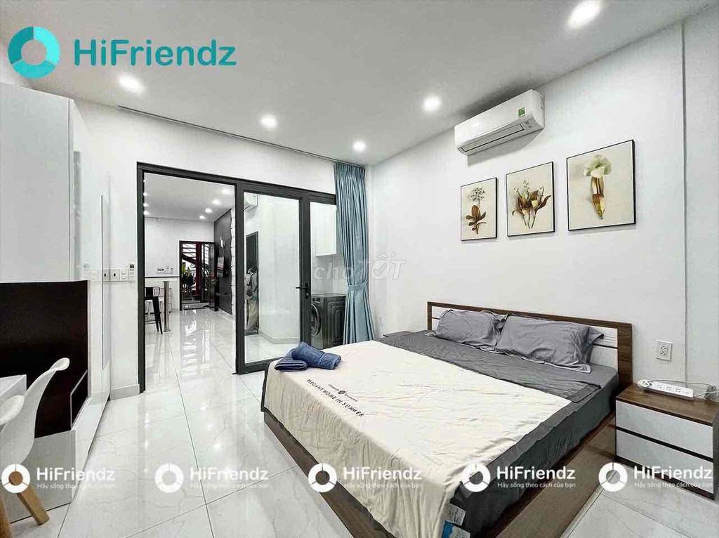 Rent apartment 1 bedroom - balcony Võ Thị Sáu - 8 Lit park