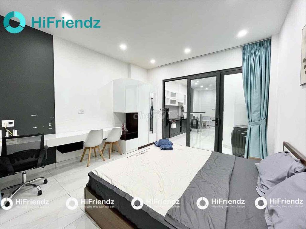Rent apartment 1 bedroom - balcony Võ Thị Sáu - 8 Lit park