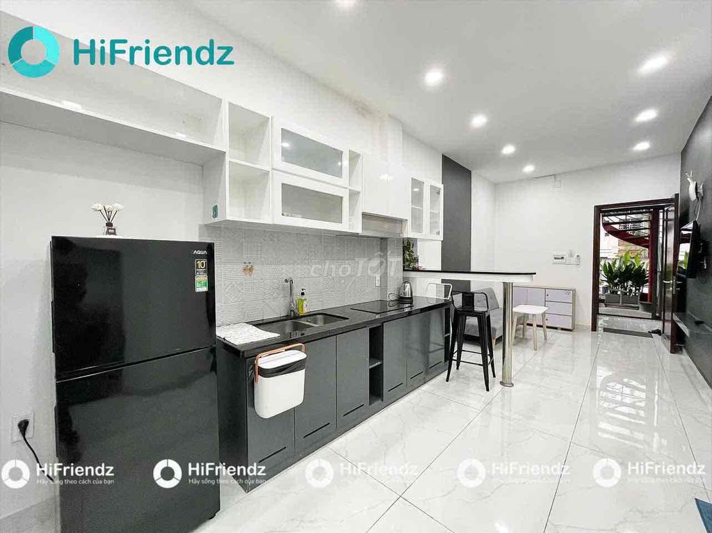 Rent apartment 1 bedroom - balcony Võ Thị Sáu - 8 Lit park