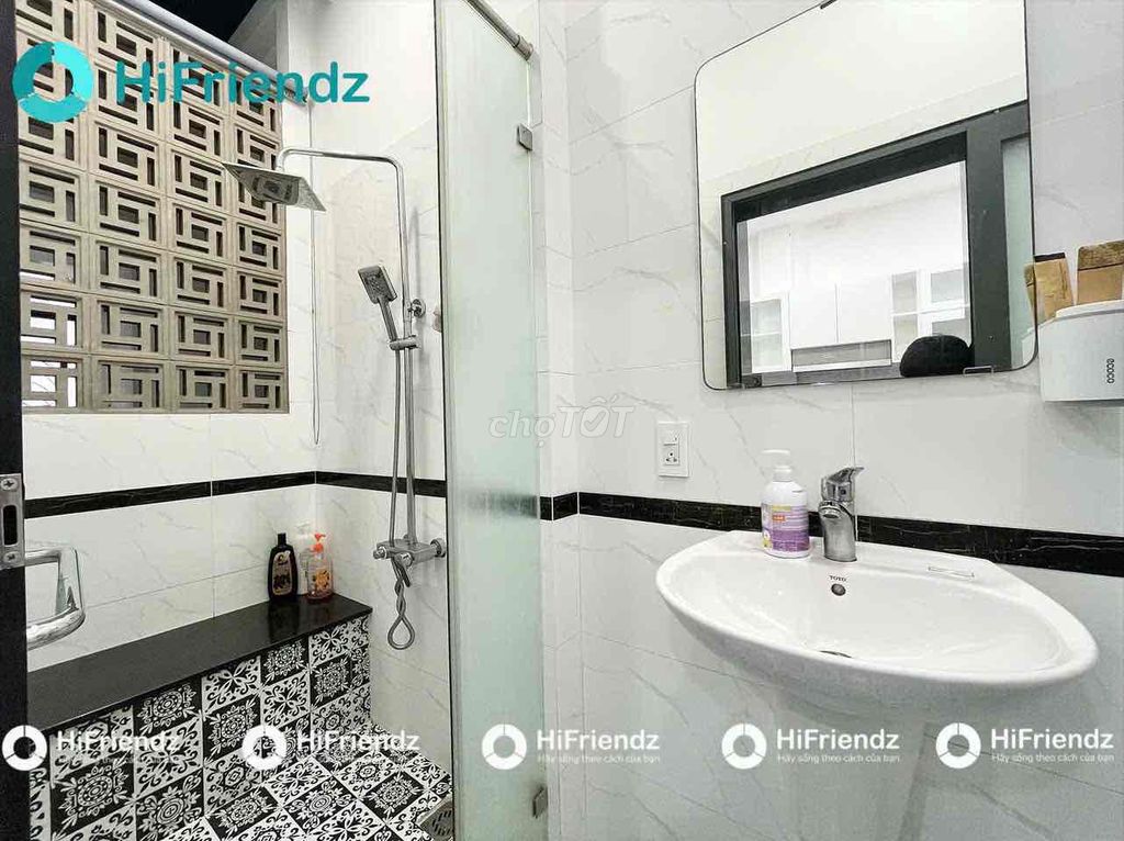 Rent apartment 1 bedroom - balcony Võ Thị Sáu - 8 Lit park