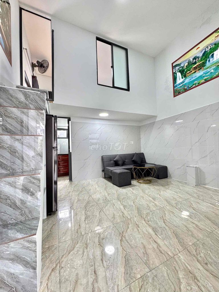 Rent an apartment. Tân Bình : Đồng Đen street near the dedication college.