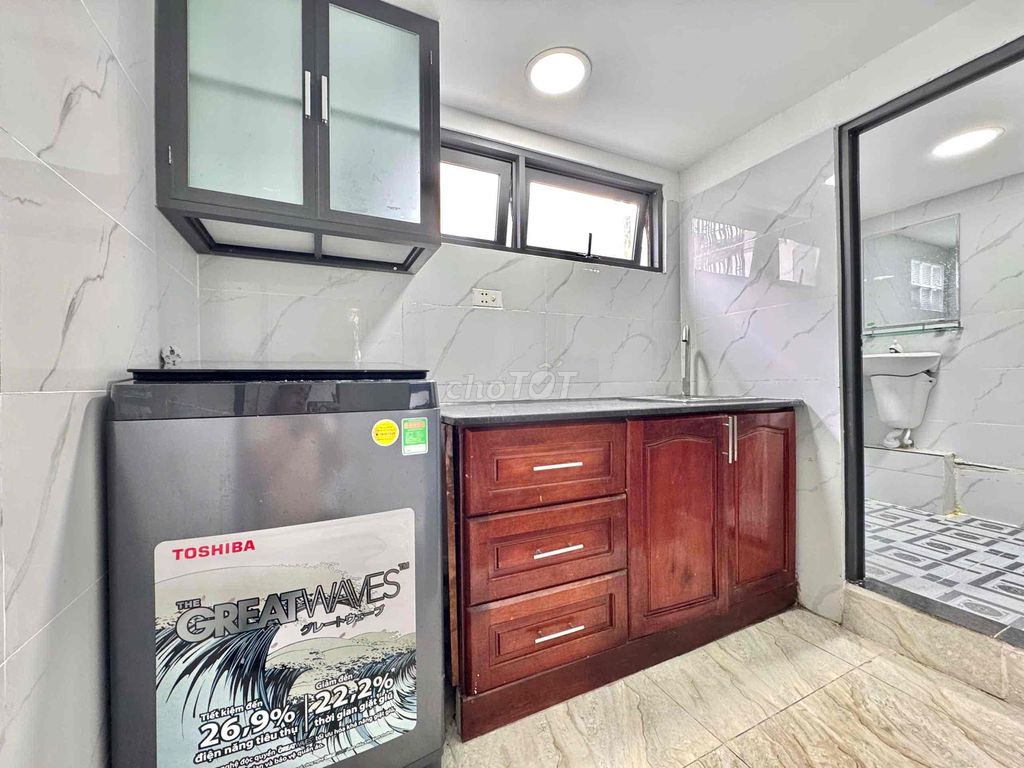 Rent an apartment. Tân Bình : Đồng Đen street near the dedication college.
