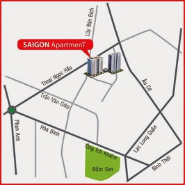 Rent the Saigon Town 65 meters, two bedrooms, 8 million a month.