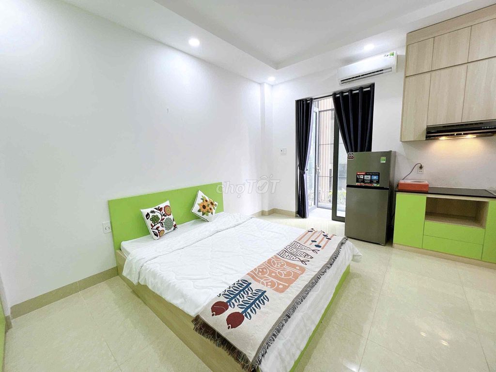 studio balcony 35 m2_tang machine_full interior_Xô Viết Nghệ Tĩnh
