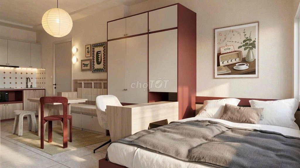 The new service apartment.