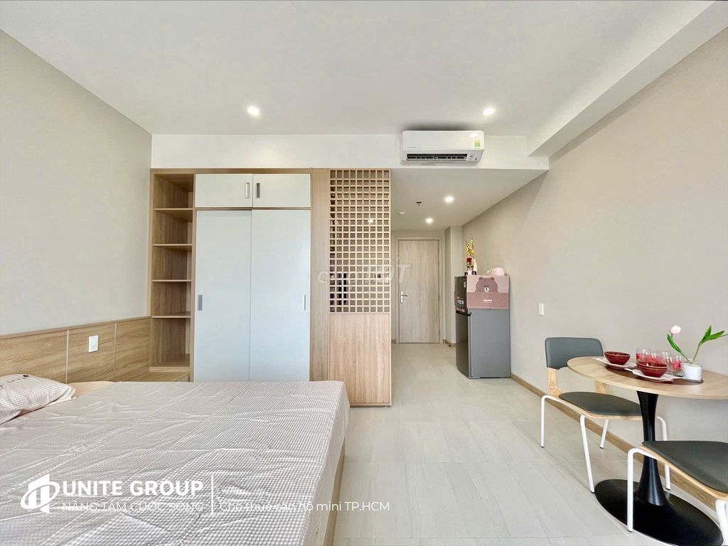 Rent apartment/studio One bedroom 7_New 100 percent of the balcony near Rmit,tdtu,Lorte