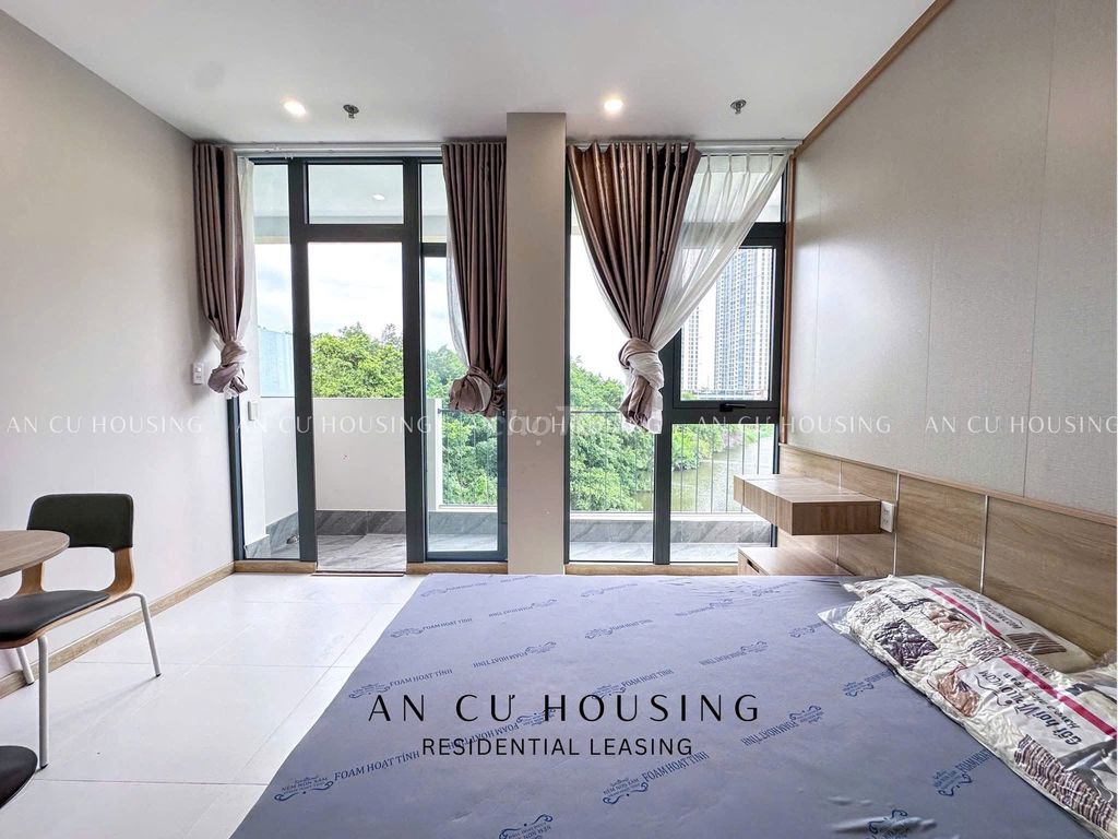Rent apartment/studio One bedroom 7_New 100 percent of the balcony near Rmit,tdtu,Lorte