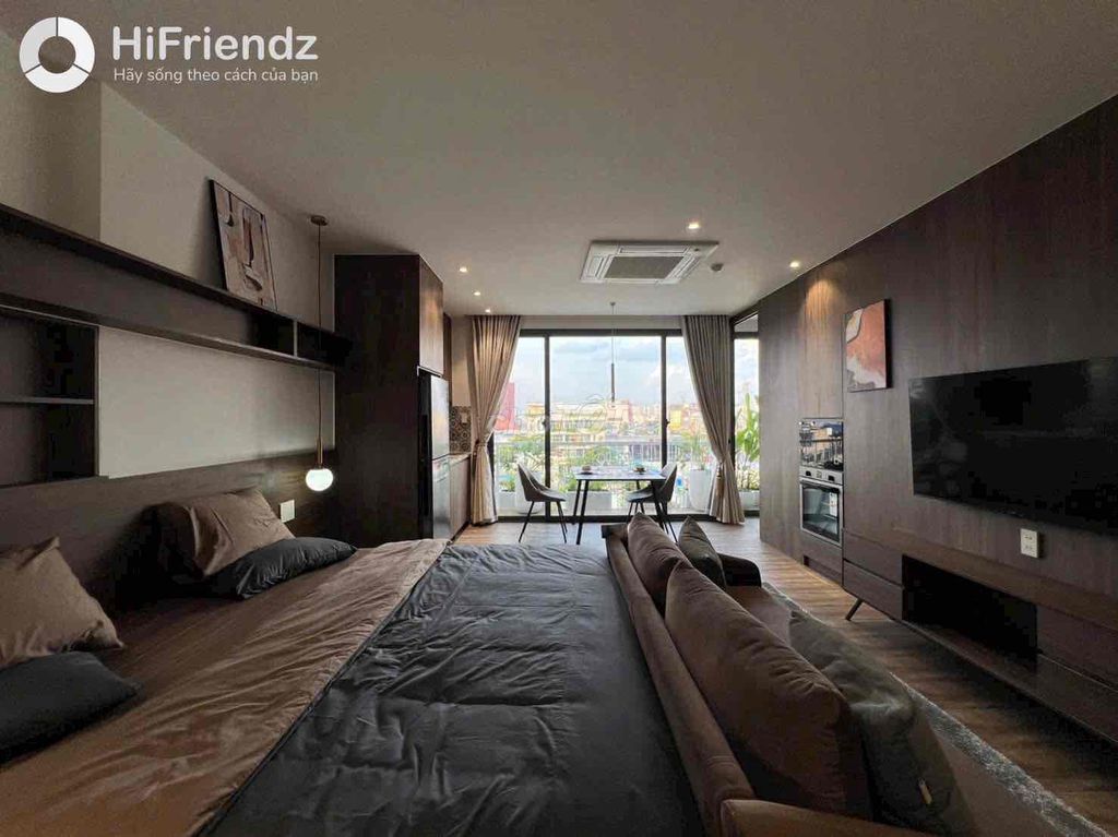 Rent a Trần Quang Khải master bedroom in 1 , full interior - near Tân Định Market