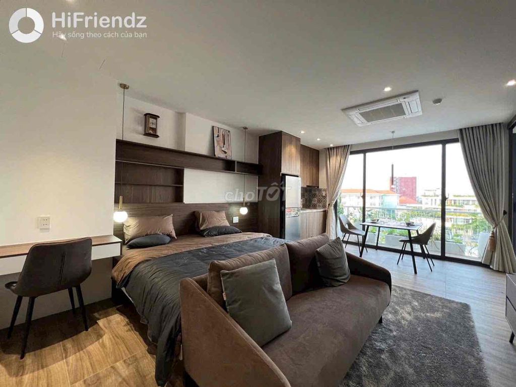 Rent a Trần Quang Khải master bedroom in 1 , full interior - near Tân Định Market