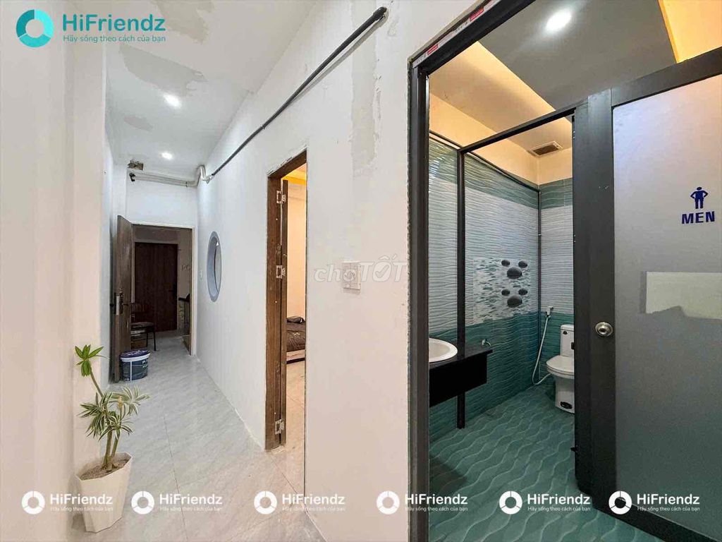Natural upper apartment, full interior - Cách Mạng Tháng 8, P