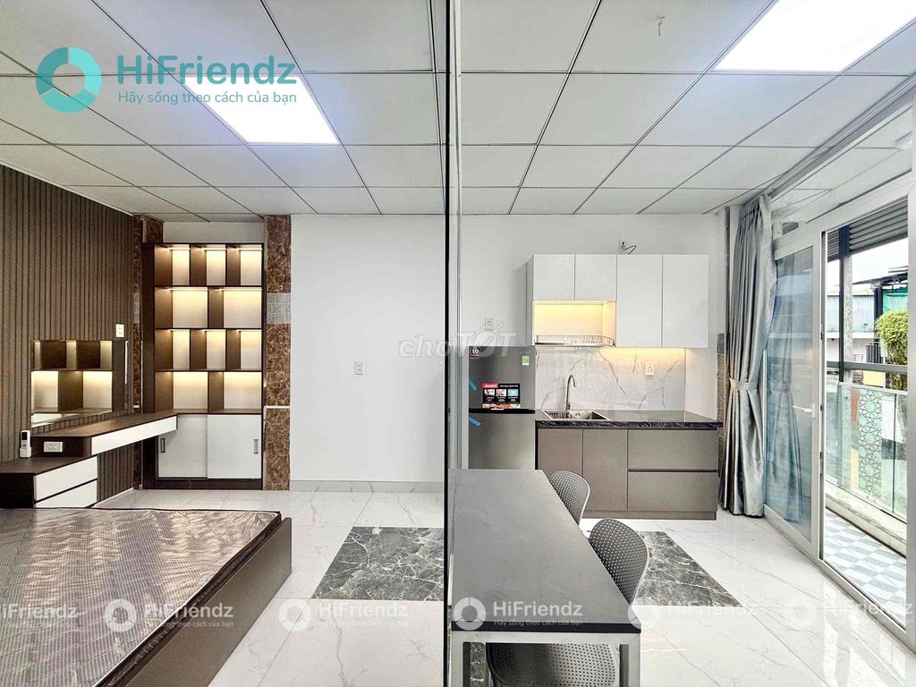 Opens the new apartment 100%. One bedroom.