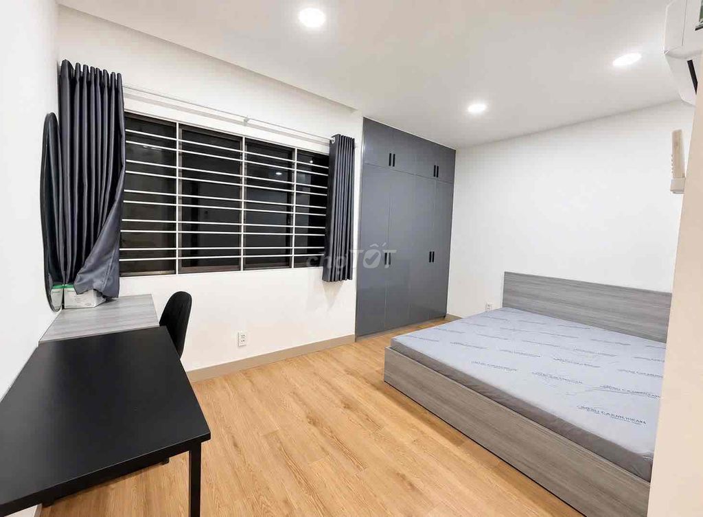The service apartment is permanent.