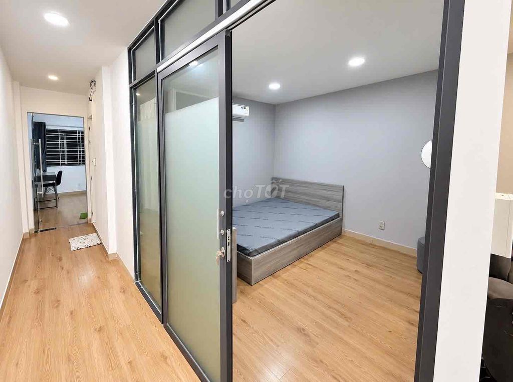 The service apartment is permanent.