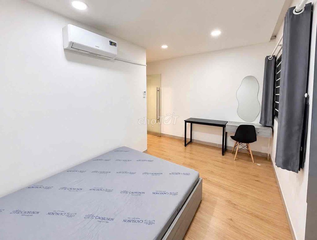 The service apartment is permanent.