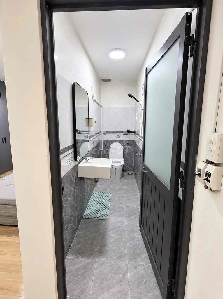 The service apartment is permanent.