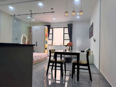 The motor kitchen apartment has a parking spot in Cityland Gò Vấp.