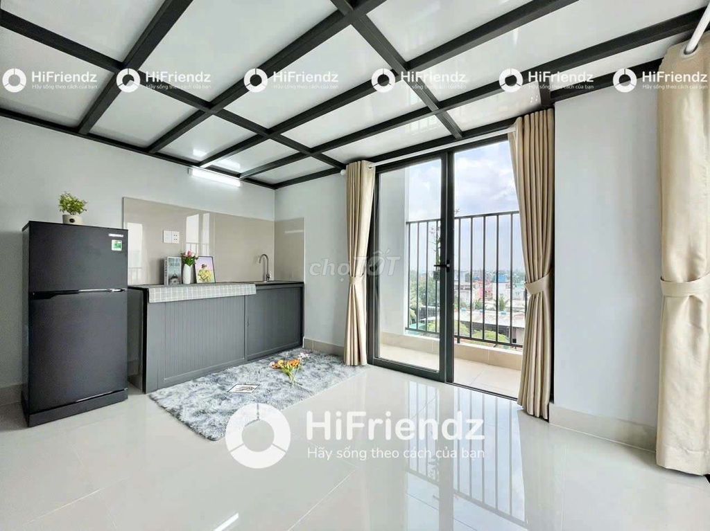 two-sided balcony - full private washing machine - near aeon Bình Tân