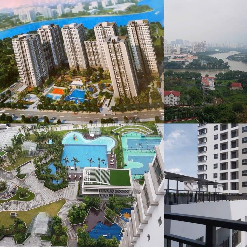 Rent Saigon south residence 2 bedroom 2 toilets 14 million enough furniture