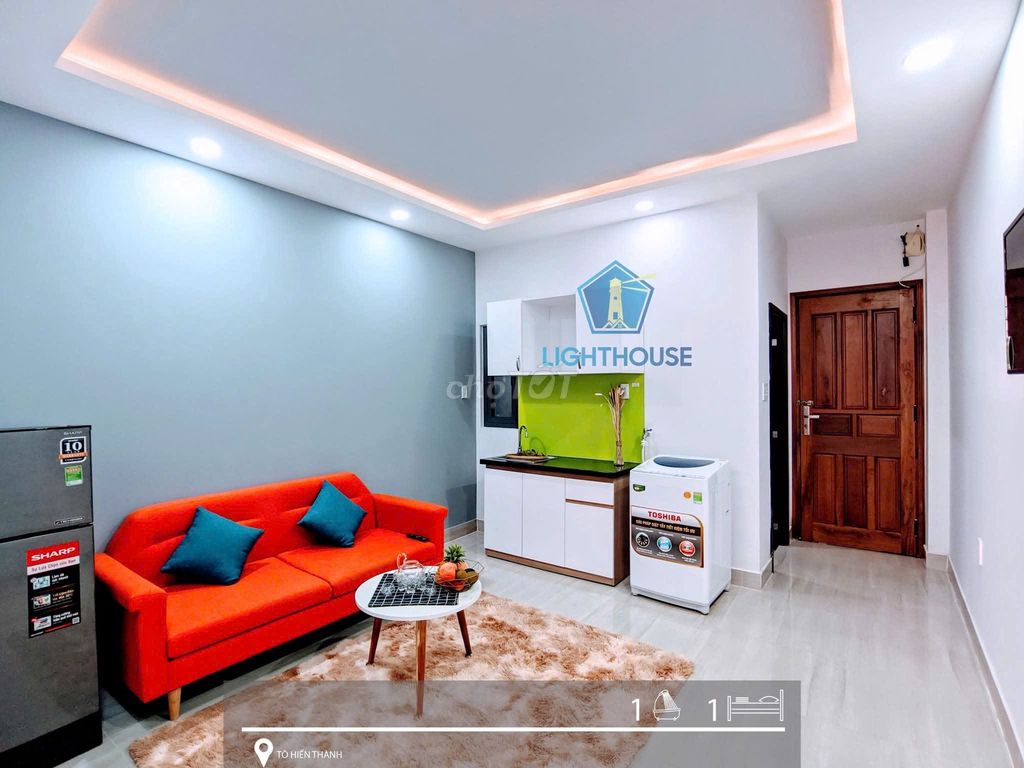 Room one bedroom- A private washing machine-size Tô Hiến Thành window