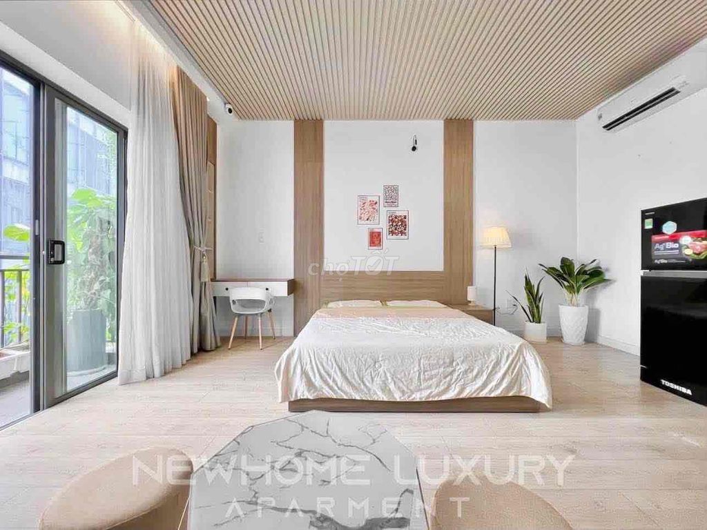 Rent a big balcony bedroom, full interior, Nguyễn Duy Trinh.