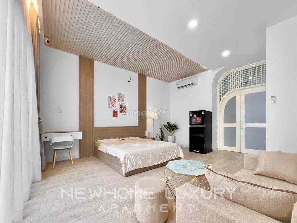 Rent a big balcony bedroom, full interior, Nguyễn Duy Trinh.