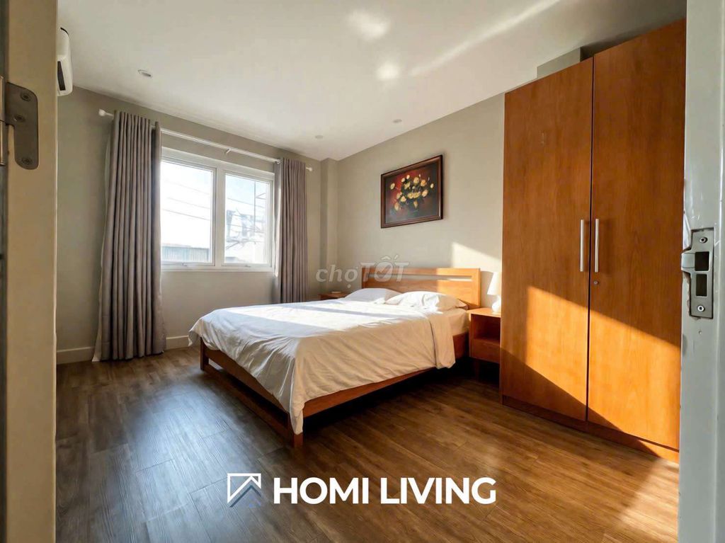 Opens the studio apartment 011 bedroom • balcony - Cộng Hòa • fine deed