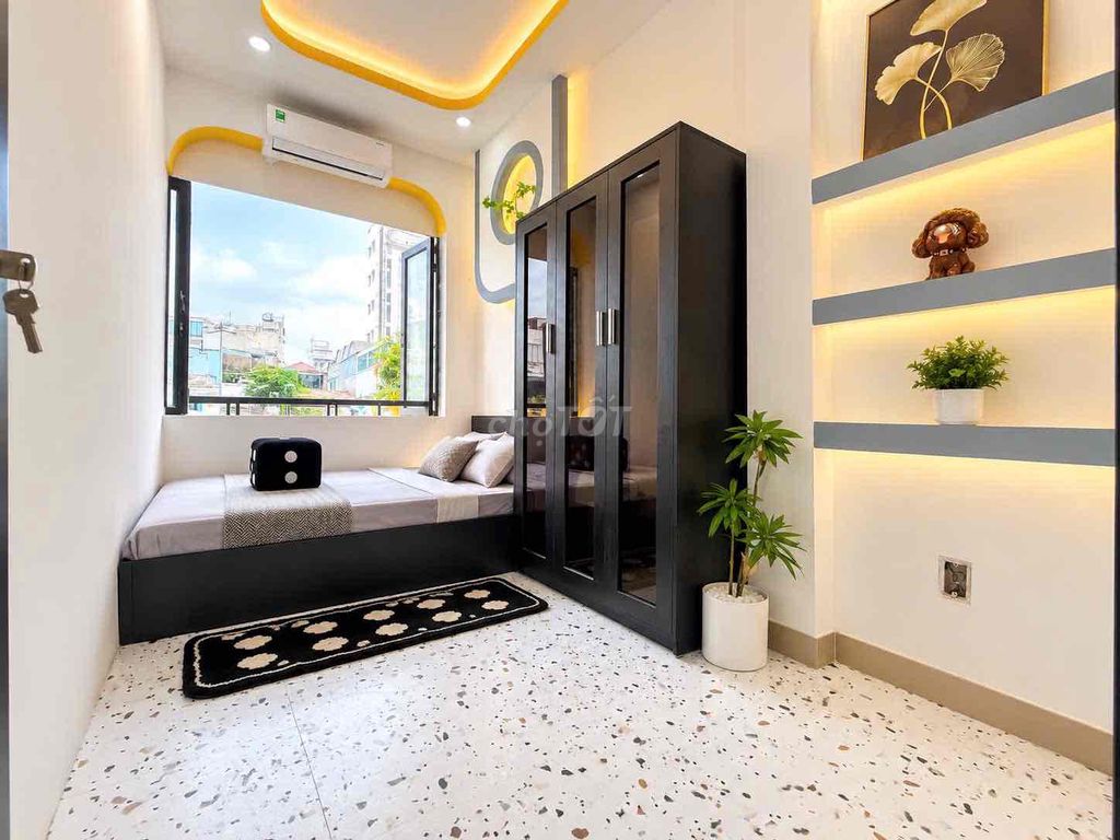 The two-room balcony suite near the private hamlet - bordering the 10th.