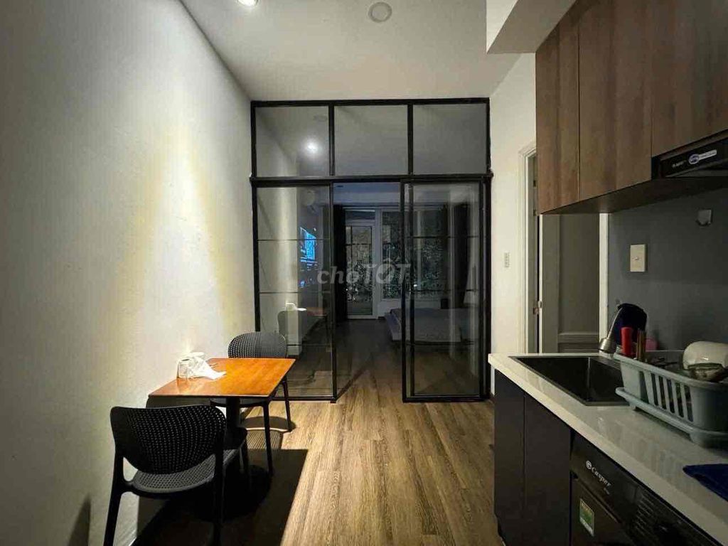 apartment 1 bedroom - kitchen cup - balcony on the Nguyễn Thái Sơn iron bridge