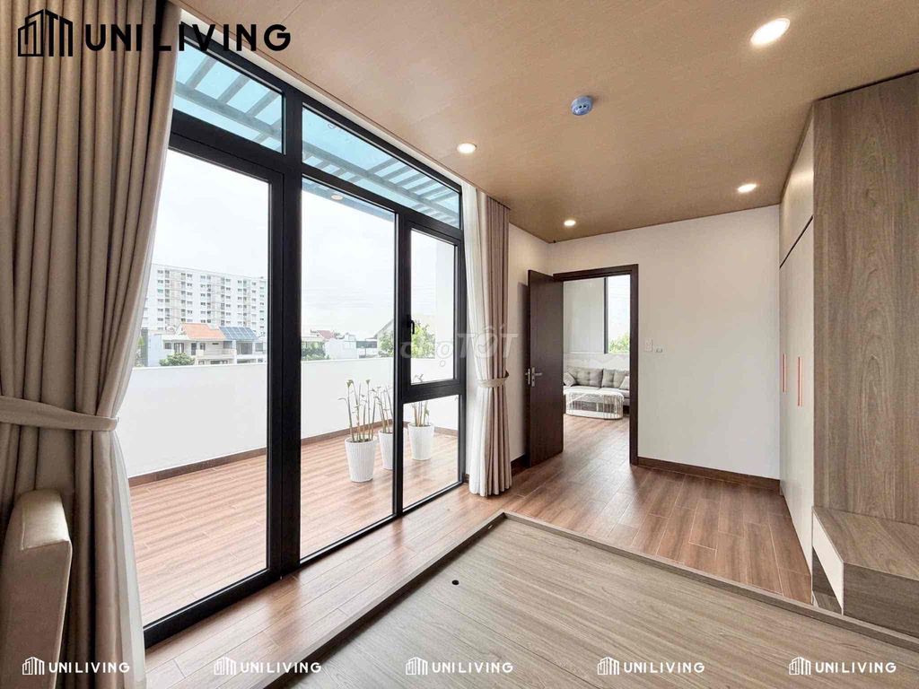 open - a separate bedroom - full security furniture