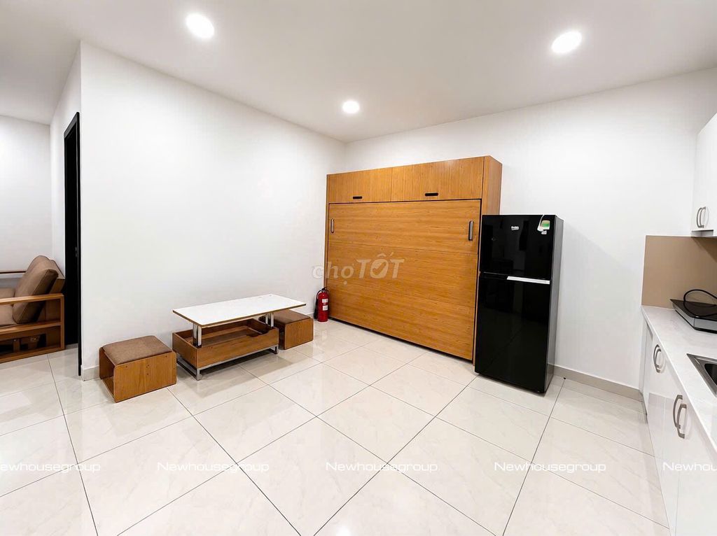 Saigon Mia studios are like a big, full bedroom.