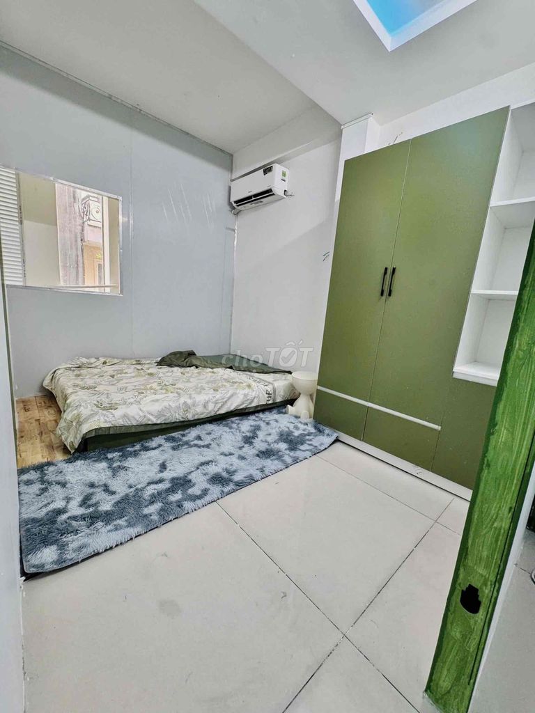 apartment service 2 bedroom full interior - open window