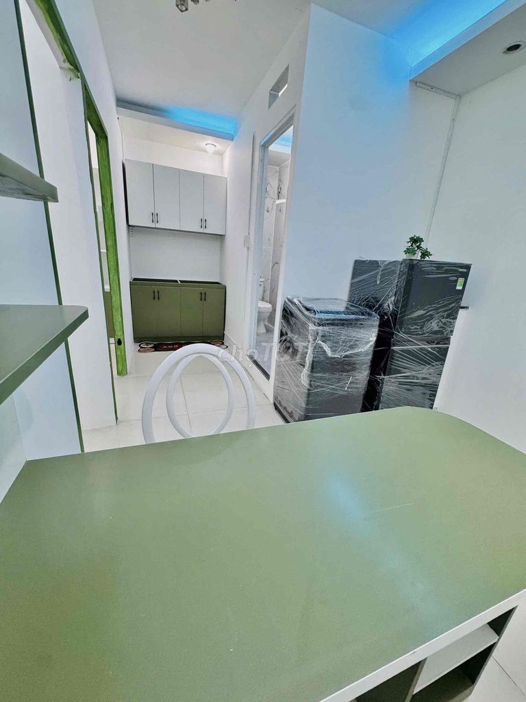 apartment service 2 bedroom full interior - open window
