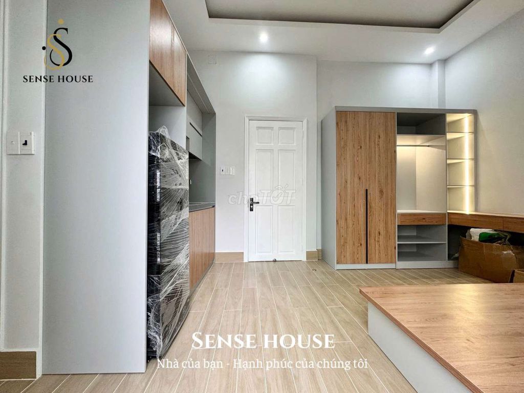 The new studio is beautiful - full interior - elevator at Tân Phú