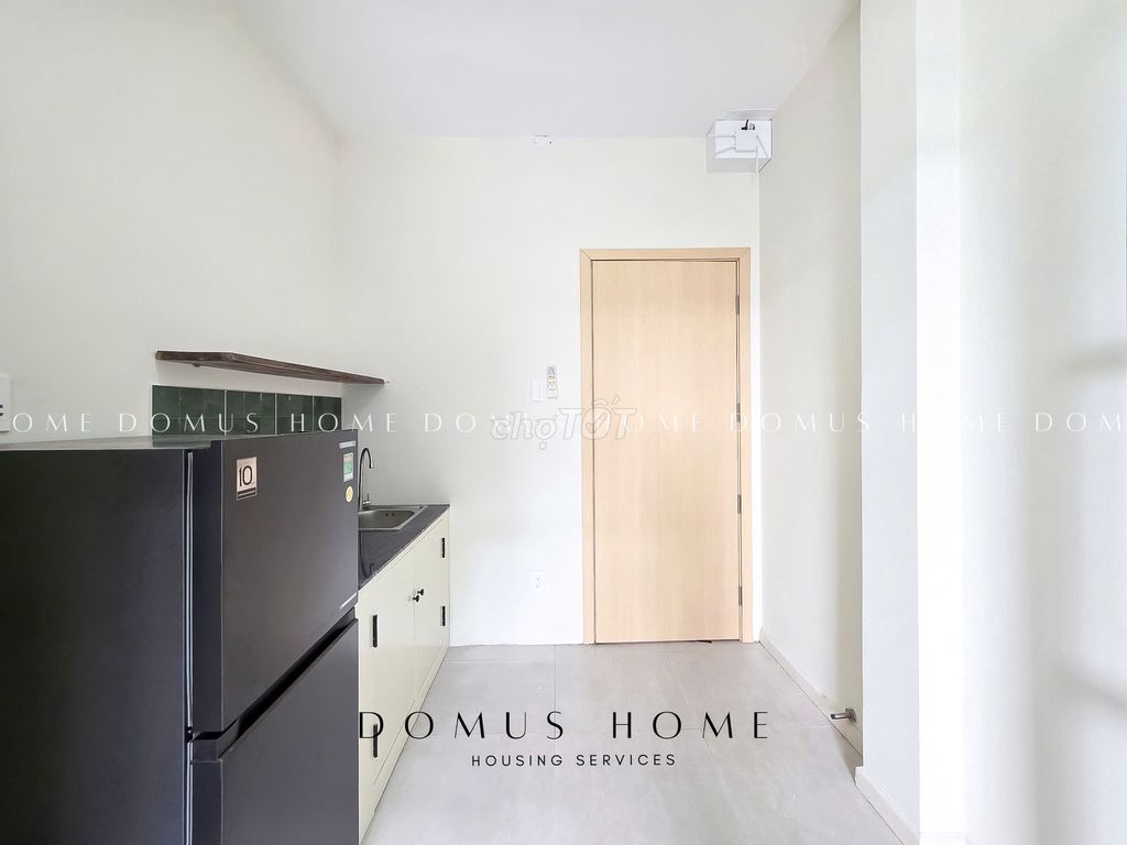 Open the kitchen room with a personal washing machine right away.