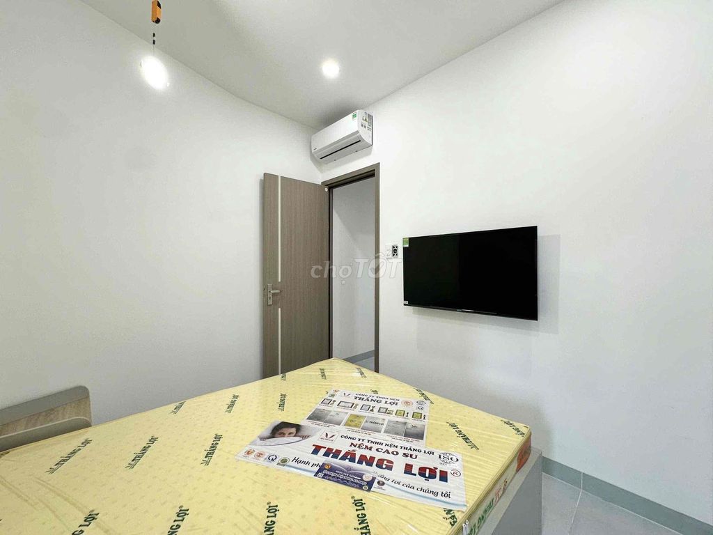 Two newly built bedrooms near the couch, vlu