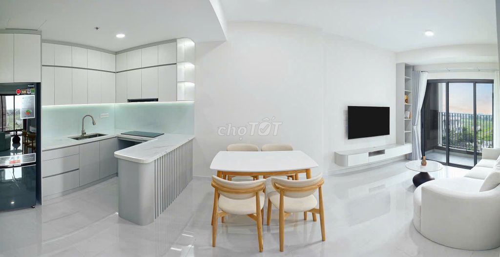 The two bedrooms are full new furniture 100% renting 20 million a month Victoria Village