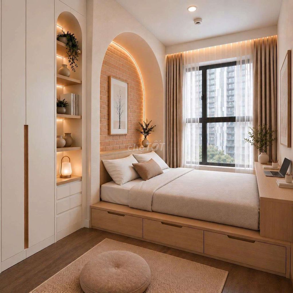 2 bedrooms -64 m2 17_20 million a month