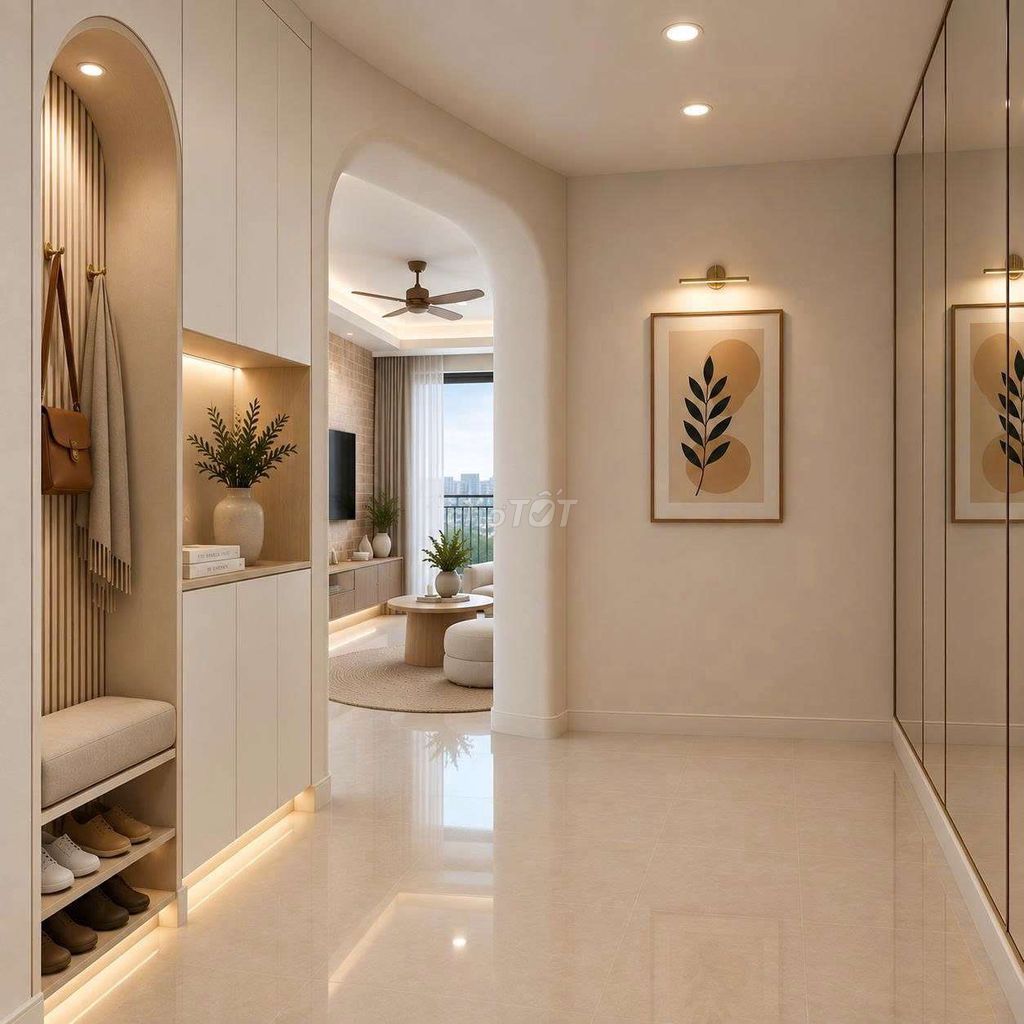 2 bedrooms -64 m2 17_20 million a month
